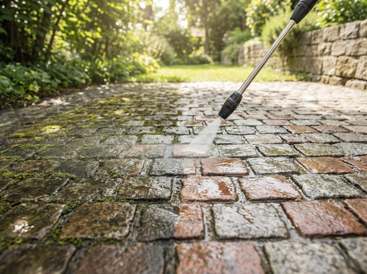 Mycie kostki brukowej: skuteczne metody i porady